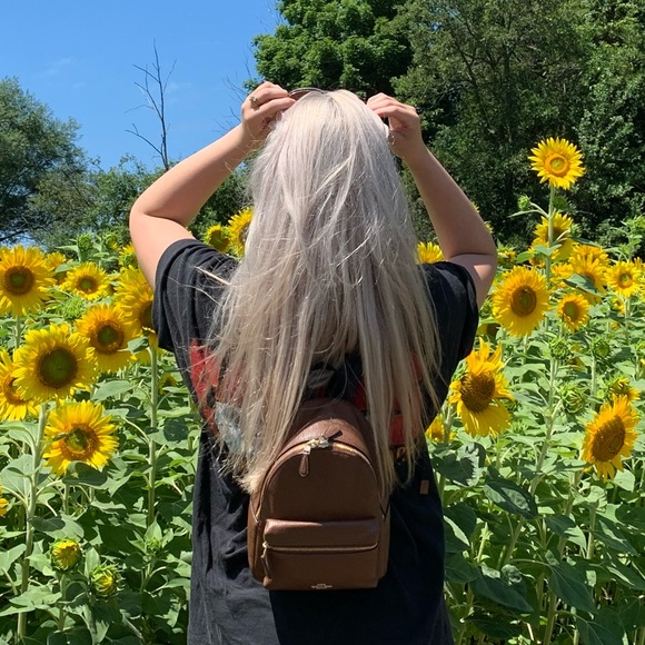 COACH Brown Backback - Picture 15 of 15